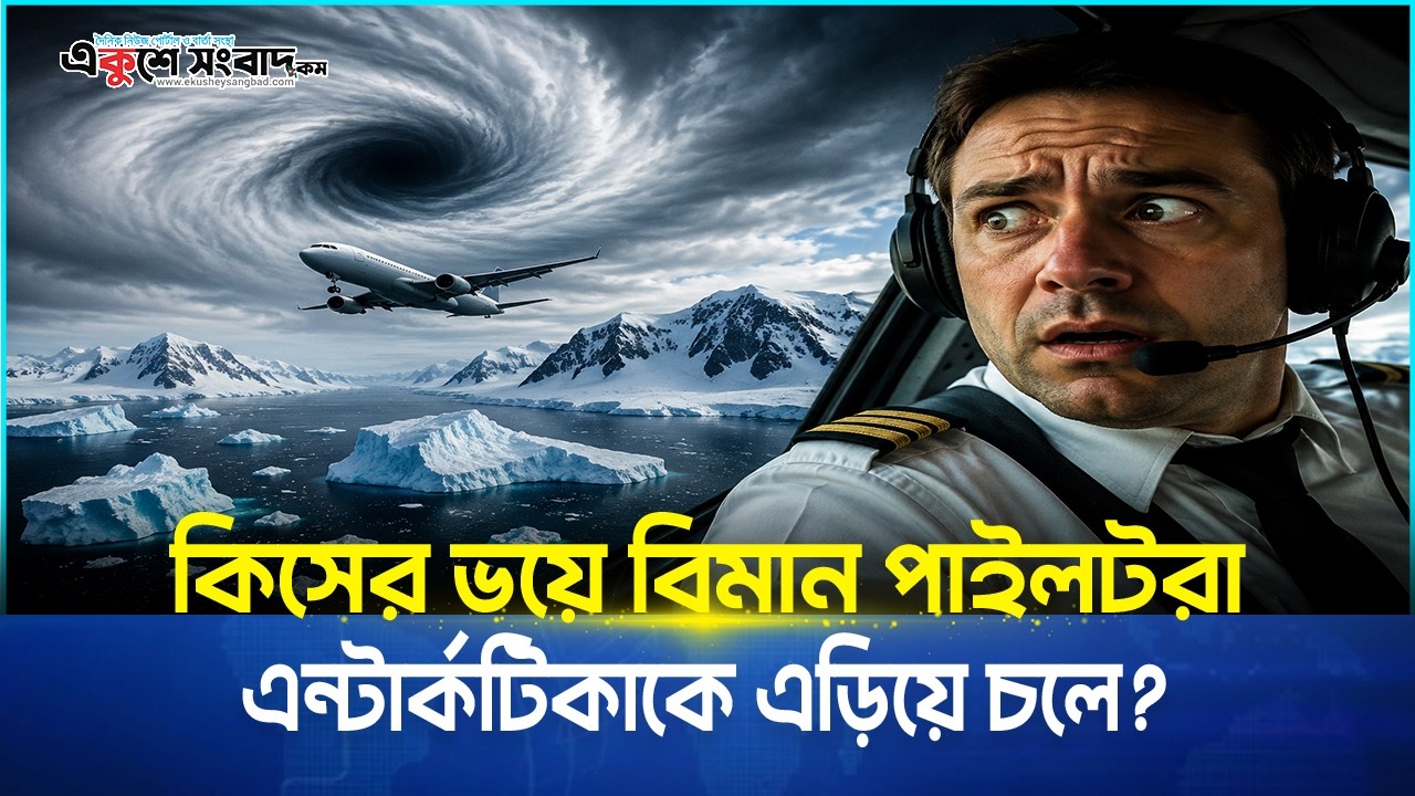 কিসের ভয়ে বিমান পাইলটরা এন্টার্কটিকাকে এড়িয়ে চলে?