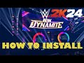 How to Install Titavius AEW Dynamite '24 Mod Arena | WWE 2K24