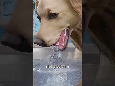 Anjing Ternyata Tidak Minum Air Tapi Memakannya Seperti Ini!