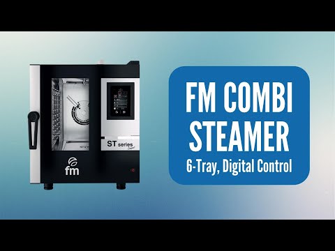 FM Compact Steam Oven 6 x 1/1 Capacity Digital Control