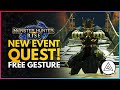 Monster Hunter Rise | Free NINJUTSU Gesture & New Event Quest!