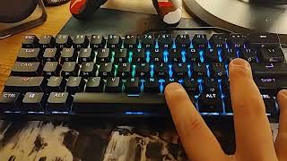 How to change Atrix keyboard color