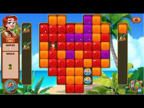 Lost Island Blast Adventure Level 321 - No Boosters