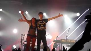 Matt and Kim - Smoke Weed Everyday/Bohemian Rhapsody Mix + Daylight - Sacramento - 04/02/18
