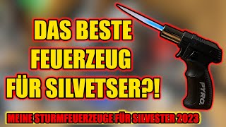 DAS BESTE FEUERZEUG FÜR SILVESTER?! | Meine Sturmfeuerzeuge für Silvester 2023