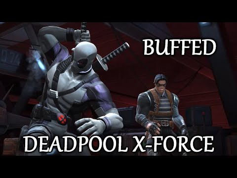 BUFFED Deadpool X-Force 5 Star Rank 5 Sig 200