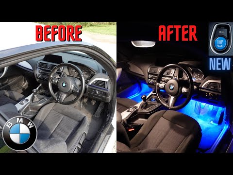 TRANSFORMING MY BMW 1 SERIES INTERIOR!!!
