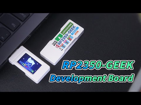 RP2040-GEEK Dev Board With LCD Screen - Raspberry Pi RP2040 Chip, USB Debugger, TF Card Slot & More