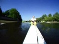 sculler falling in