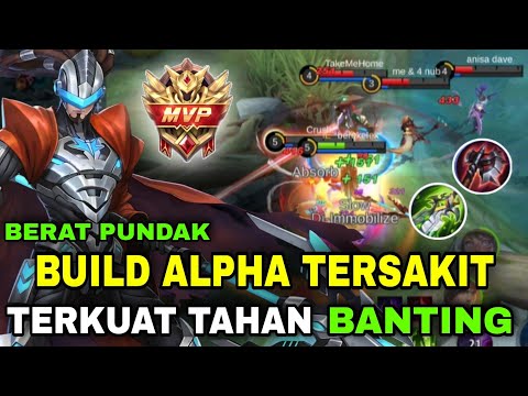 BUILD ALPHA TERSAKIT 2021 HYPER - ITEM ALPHA TERSAKIT DAN TERKUAT TOP GLOBAL MOBILE LEGENDS