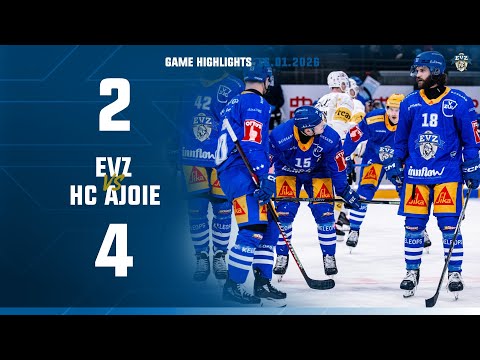 Game Highlights: EVZ vs HC Ajoie 2:4