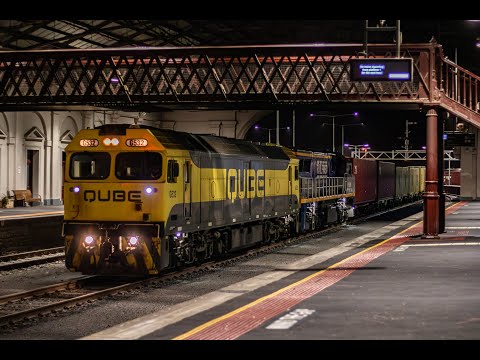 5 Freights in 2 and a Half Hours at Ballarat Station- 11/4/24