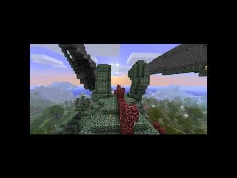 Minecraft-La Statua Del Drago Incavolato !!