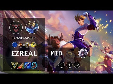 Ezreal Mid vs Syndra - EUW Grandmaster Patch 10.12