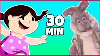 Nursery Rhymes For Children & Kids Songs | Do Your Ears Hang Low With Buddy Rabbit