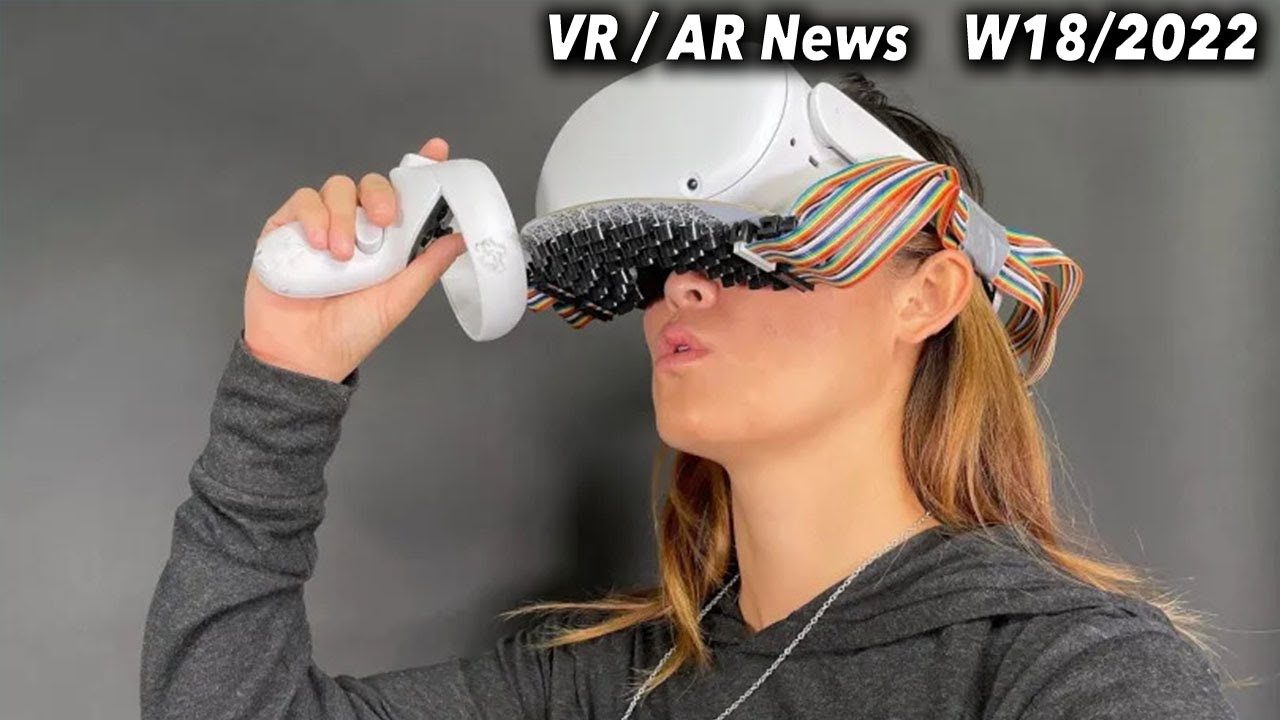 VoodooDE - VR News, Sales, Releases (KW18/22) VR Mund Haptik, 4 neue VR Brillen von Meta, Nvidia Hologramm VR