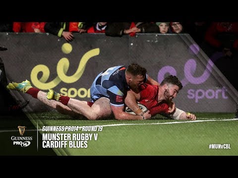 Guinness PRO14 Round 19 Highlights: Munster Rugby v Cardiff Blues