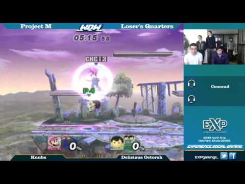 WDW - 12/30/15 - Knubs. (Luigi) vs Delicious Octorok (Ness) - Loser's Quarters
