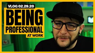 Professionalism and Giving/Taking Criticism at Work - VLOG 02.29.20