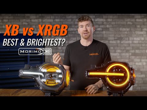 21+ Bronco Morimoto XB vs XRGB Headlights | Review