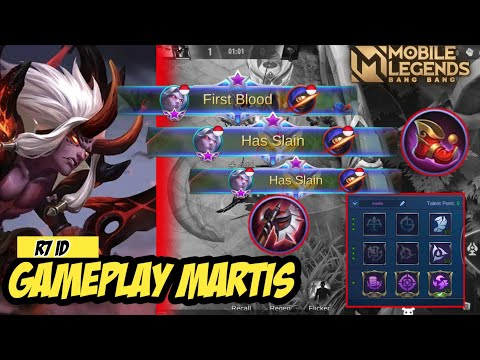 Begini Cara Main Martis Satu Lane Sama Aldous, No Late Game || Gameplay Martis R7 ID - MLBB