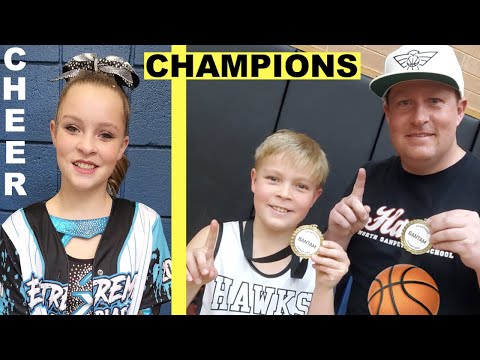 FINAL FOUR BASKETBALL CHAMPIONS and 1st PLACE at CHEER COMPETITION!