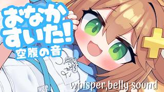 【胎内回帰】腹ペコ耐久！空腹のおなかの音【マイク挿入ASMR】belly sound
