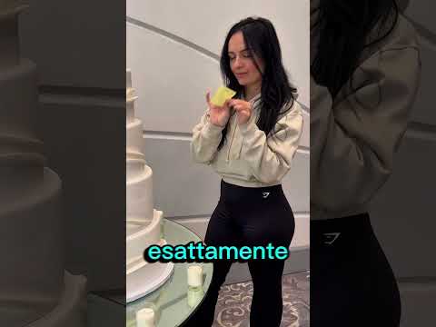 Tutte le torte ai matrimoni sono finte!😳