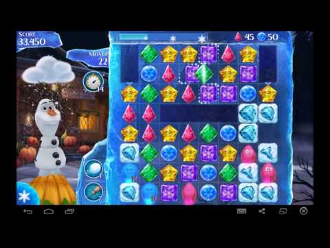 Frozen Free Fall  Summer Level 44 - Disney’s #1 puzzle game - New update