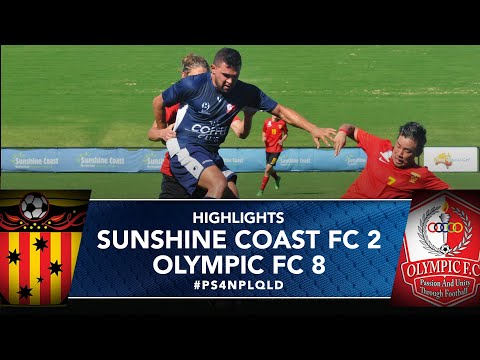 NPL QLD 2017 Round 5 - Sunshine Coast Fire vs Olympic FC Highlights