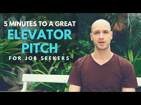 Watch — Elevator pitch for job seekers: how to answer tell me about yourself — Andrew LaCivita
