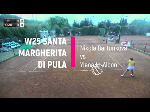 Nikola Bartunkova vs Ylena In-Albon - W25 Santa Margherita di Pula