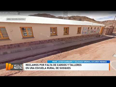 Sin designaciones, temen cierres de grados en una escuela de Susques