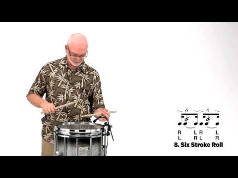 Pearl Drum Rudiments - 6 Stroke Roll