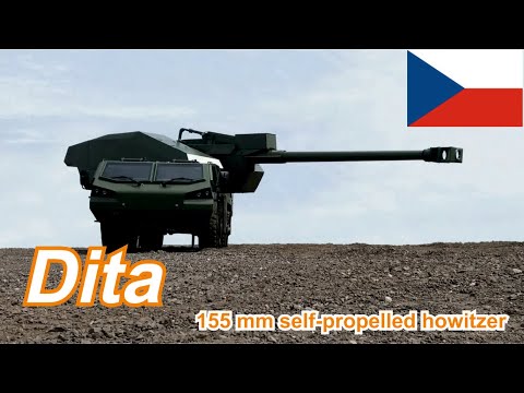 Dita 155 mm self propelled howitzer