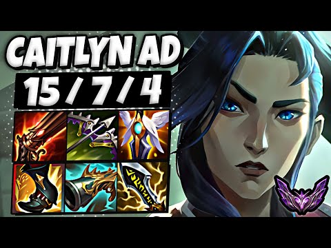 Caitlyn vs Lucian [ ADC ] Lol Korea Master Patch 25.18