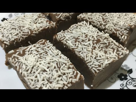 Homemade Chocolate Fudge | 2 Ingredients | Easy & Delicious