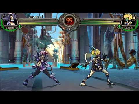 Skullgirls Training Match VS Nightmare RF/PW