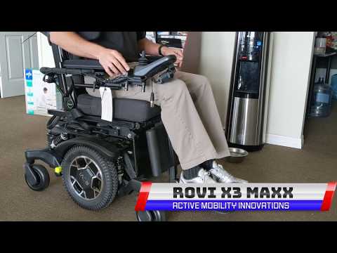 Rovi X3 Maxx Complex Rehab Mobility Chair| AMI Mobility