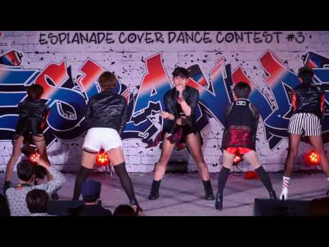 160828 CHIFFON CANDIE'S cover EXID - Every night + Up & Down + Hot Pink @ Esplanade#3 (Audition)