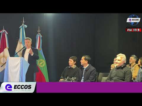 El intendente de Canals recibio al Gobernador de Cordoba