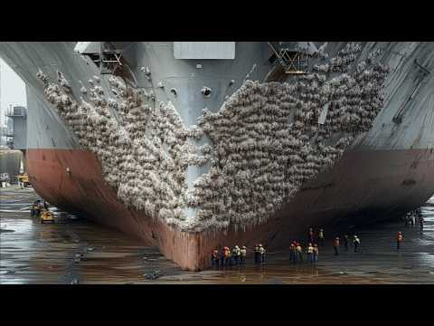 Aircraft Carrier Building & Maintenance Process Explains Why American Always Dominated The Oceans