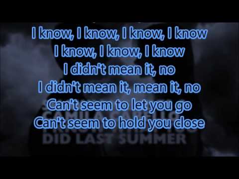 I Know What You Did Last Summer - Shawn Mendes & Camila Cabello (Lyrics)