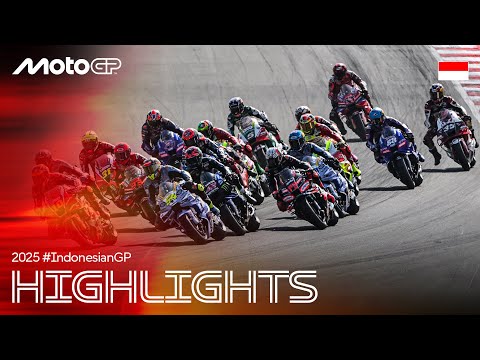 MotoGP HIGHLIGHTS 🤯 2025 Indonesian GP
