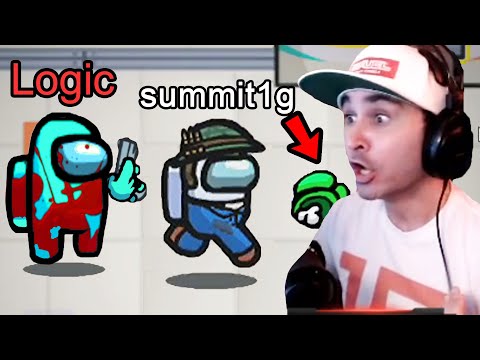 Summit1g Gets Betrayed by Logic in Among Us! | Stream Highlights #65