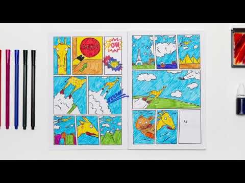 Kid Made Modern Comic Book Kit