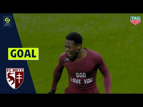 Goal Aaron LEYA ISEKA (90' - FC METZ) OLYMPIQUE LYONNAIS - FC METZ (0-1) 20/21
