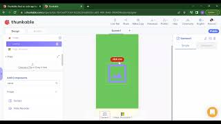Thunkable Tutorial || Using Camera and Image Recognition components with Thunkable