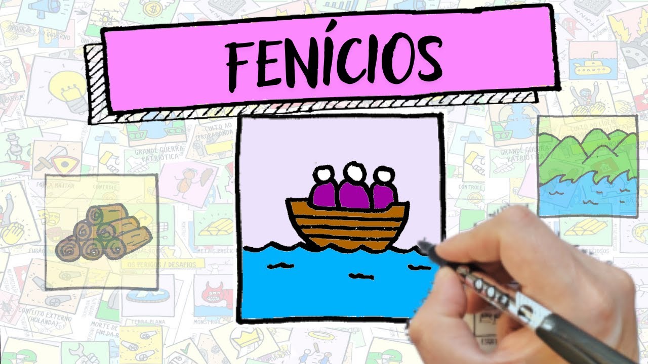 FENÍCIOS - Resumo Desenhado
