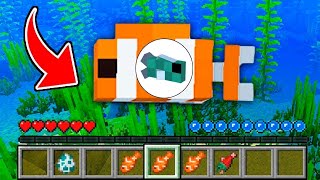 How to play PREGNANT FISH in Minecraft! Real life family FISH! Battle NOOB VS PRO Animation